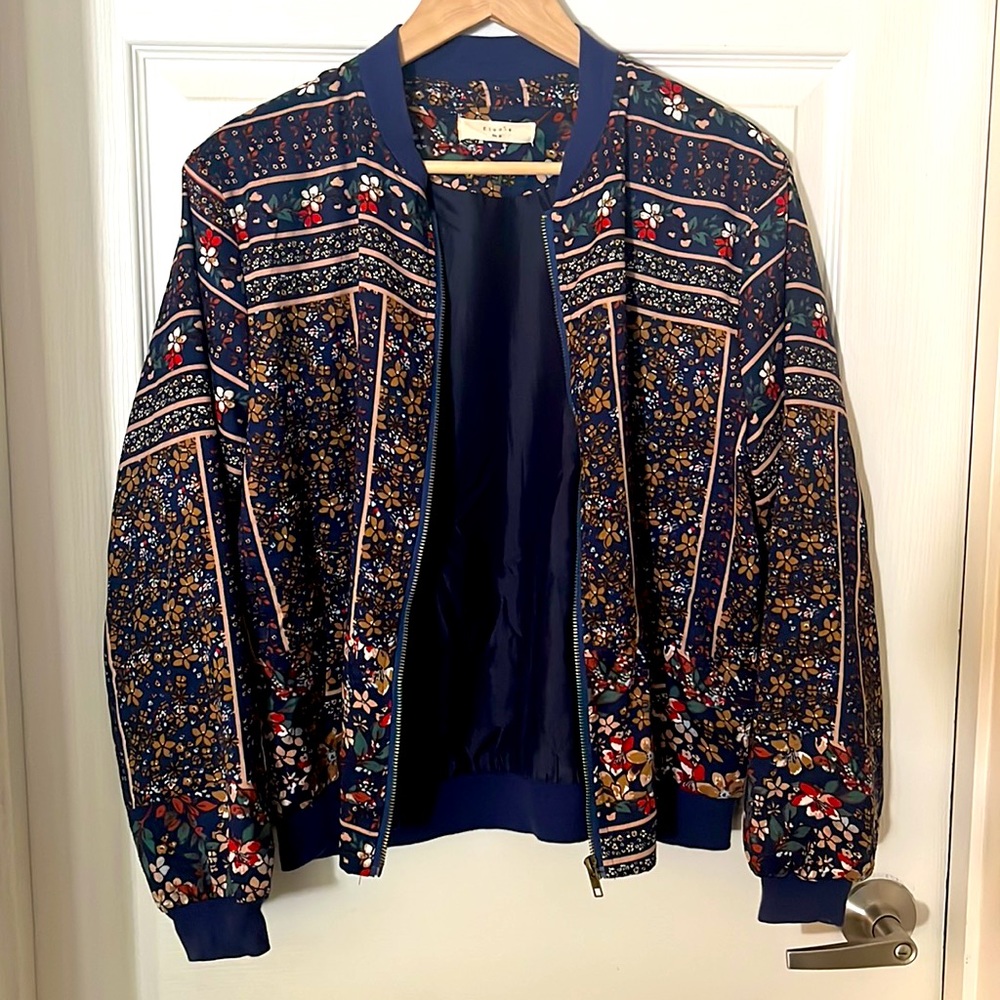 Cute Printed Bomber Jacket - Picture 3 of 5